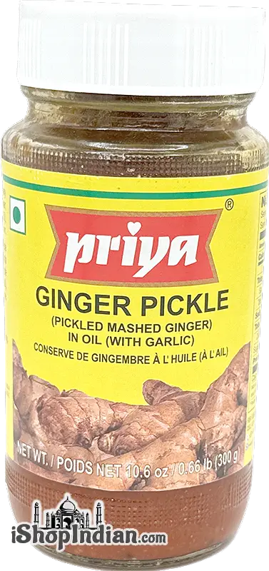 Priya Ginger Pickle With Garlic