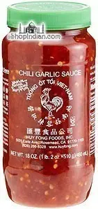 Huy Fong Hot Chili Garlic Sauce