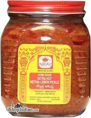 Nirav Extra Hot Methia Lemon Pickle
