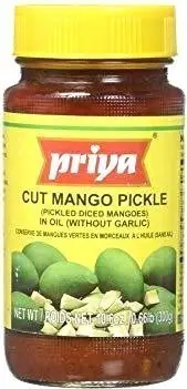 Priya Cut Mango Pickle Without Garlic