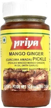 Priya Mango Ginger Pickle With Garlic
