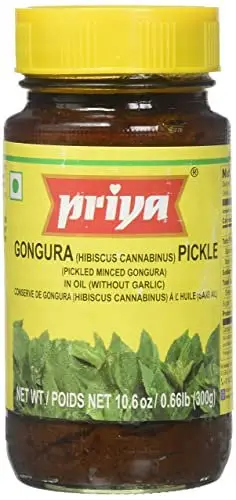 Priya Gongura Pickle Without Garlic