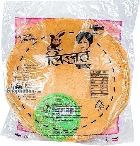 Lijjat Red Chilli Papad