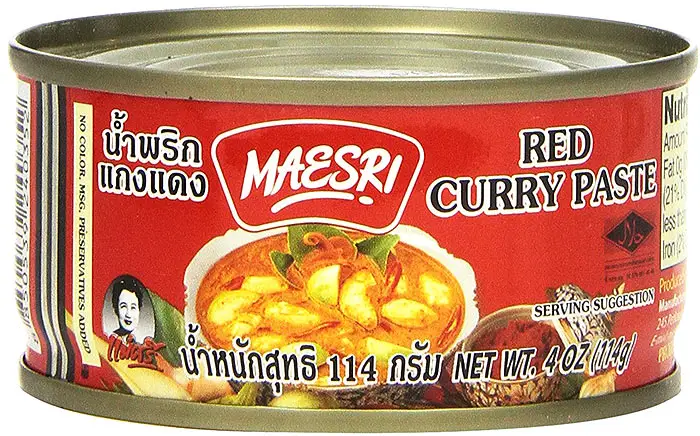 Maesri Red Curry Paste