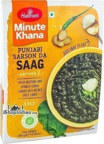 Haldirams Sarson Ka Saag   Minute Khana (Ready To Eat)
