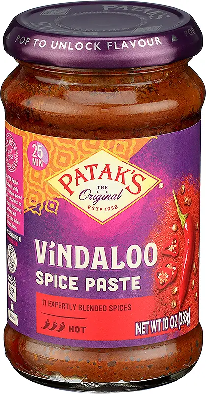 Patak's Vindaloo Curry Paste   Hot