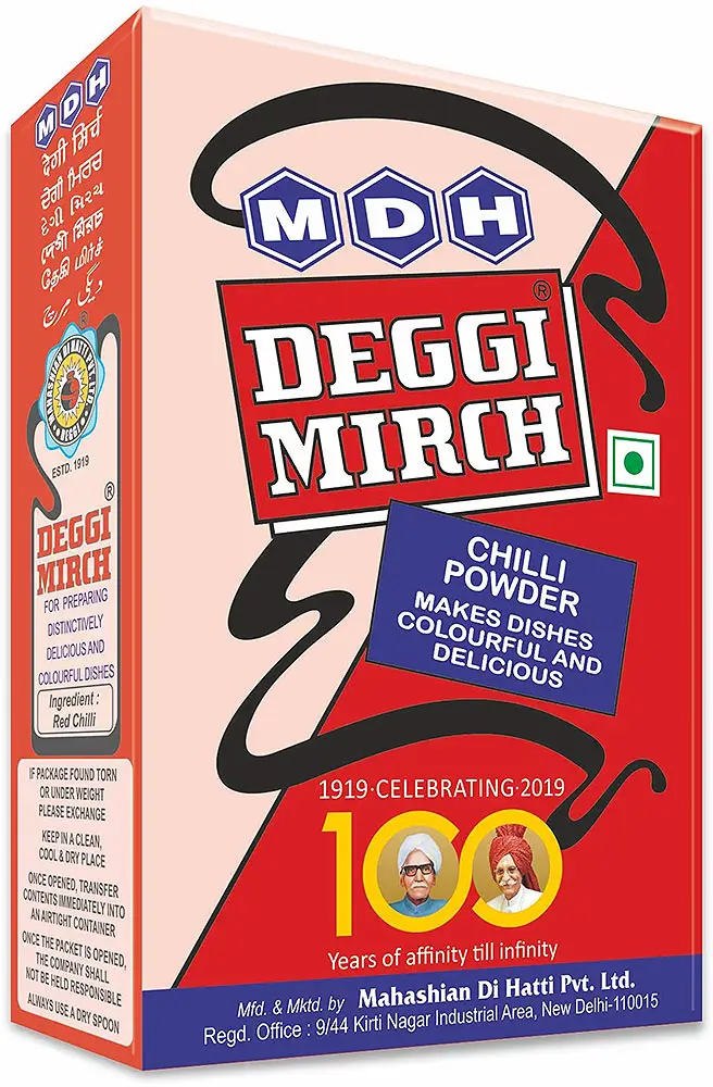 MDH Deggi Mirch Masala (Bright Red Chili Powder)
