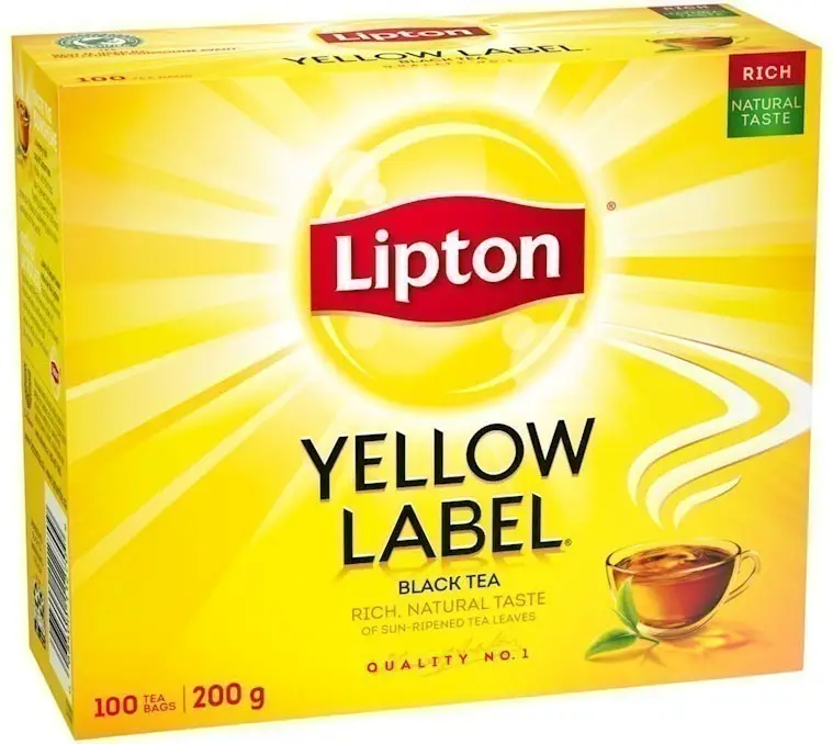 Lipton Yellow Label TEA BAGS (100 TEA BAGS)