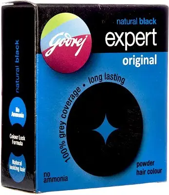 Godrej Expert Powder Hair Colour   Natural Black   Original