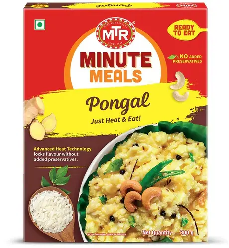 MTR Pongal   Peppered Lentil Rice (Ready To Eat)