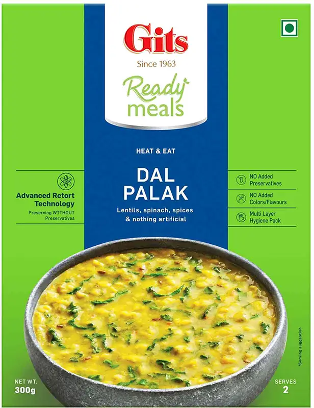 Gits Dal Palak (Ready To Eat)