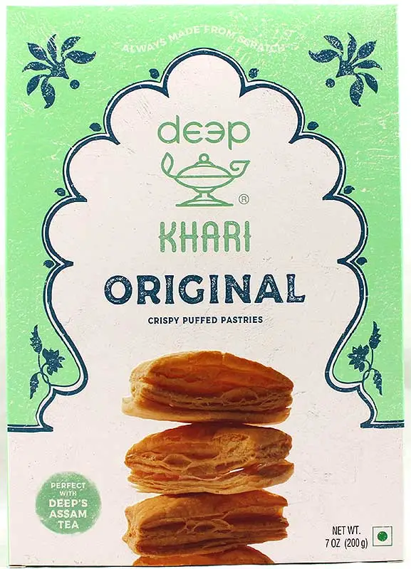 Deep Khari Biscuits (Puff Pastry)   Original Plain