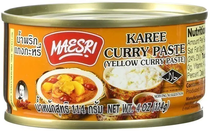Maesri Yellow Curry Paste
