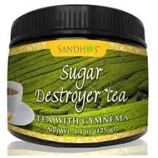 Sugar Destroyer Tea (Tea With Gymnema For Healthy Blood Sugar)