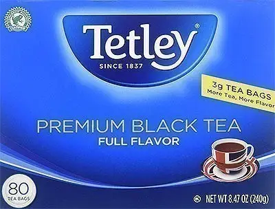 Tetley Premium Black Tea Bags   80 Count