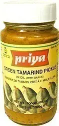 Priya Green Tamarind Pickle With Garlic
