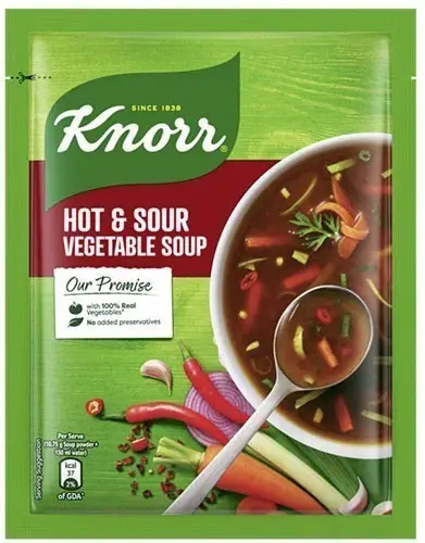 Knorr Hot And Sour Vegetable Soup Mix