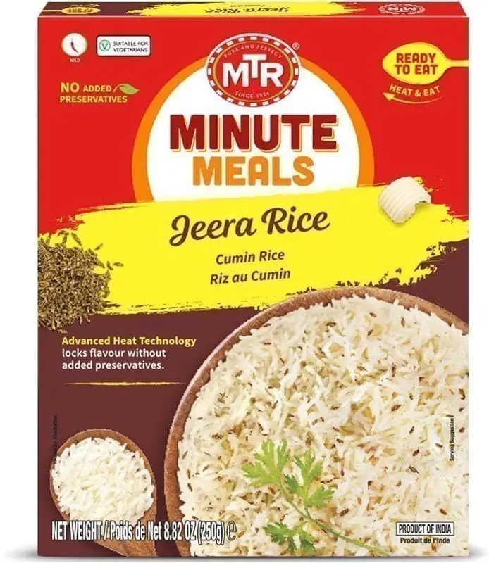 MTR Jeera (Cumin) Rice (Ready To Eat)