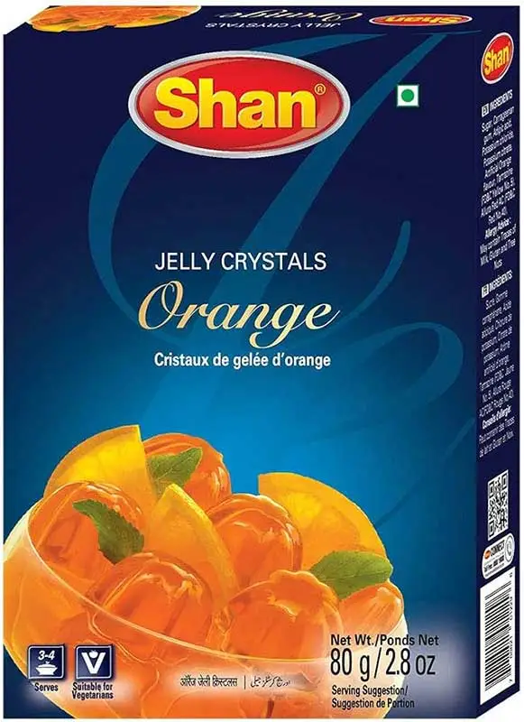 Vegetarian Jelly   Orange