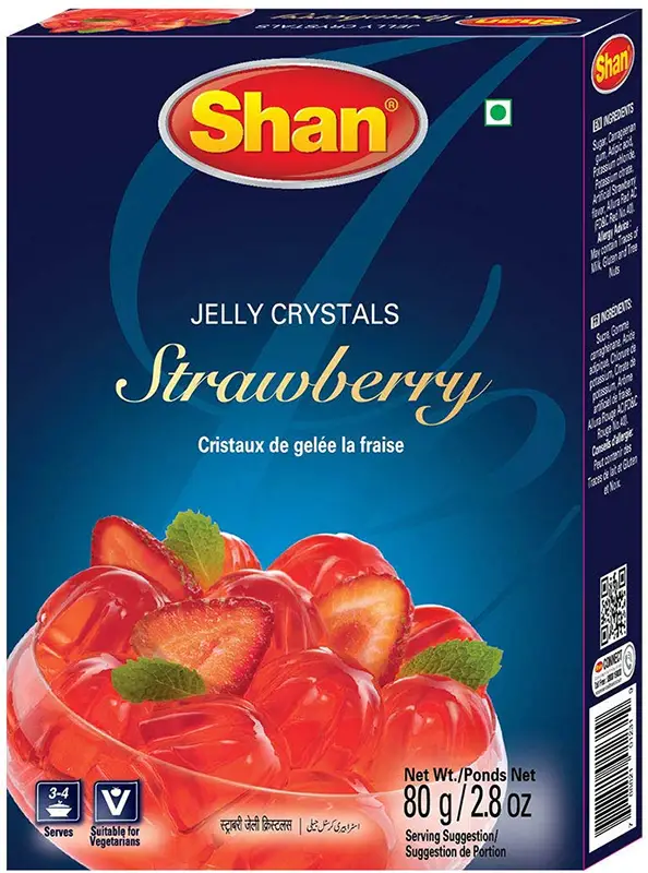Vegetarian Jelly   Strawberry