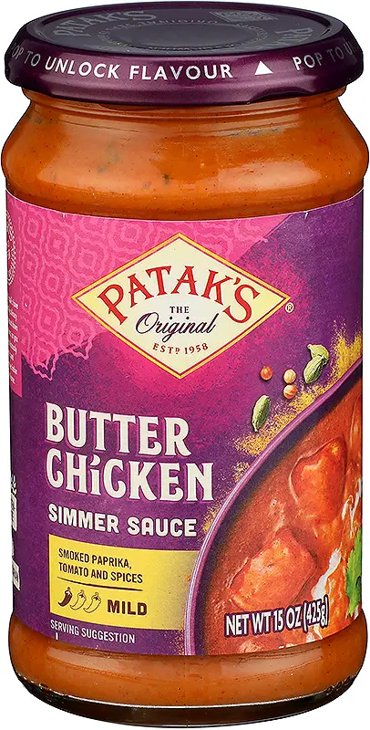 Patak's Butter Chicken Simmer Sauce (Mild)