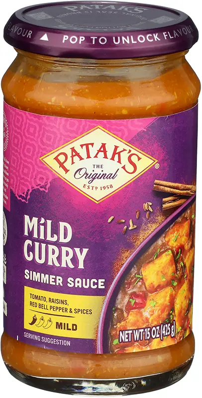 Patak's Mild Curry Simmer Sauce