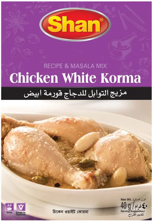 Shan Chicken White Korma Mix