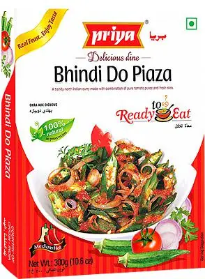 Priya Bhindi Do Piaza (Ready To Eat)