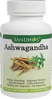 Ashwagandha   Anti Stress (Sandhu's Ayurveda)