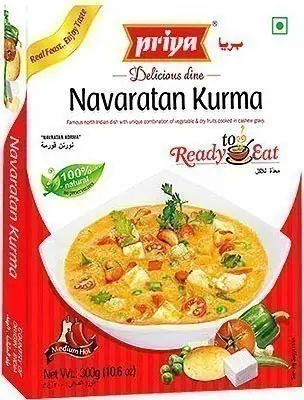 Priya Navaratan Kurma (Ready To Eat)
