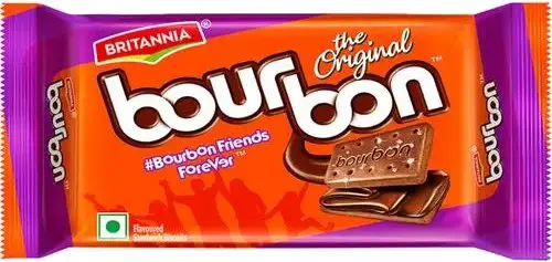 Britannia Bourbon Chocolate Cream Biscuits