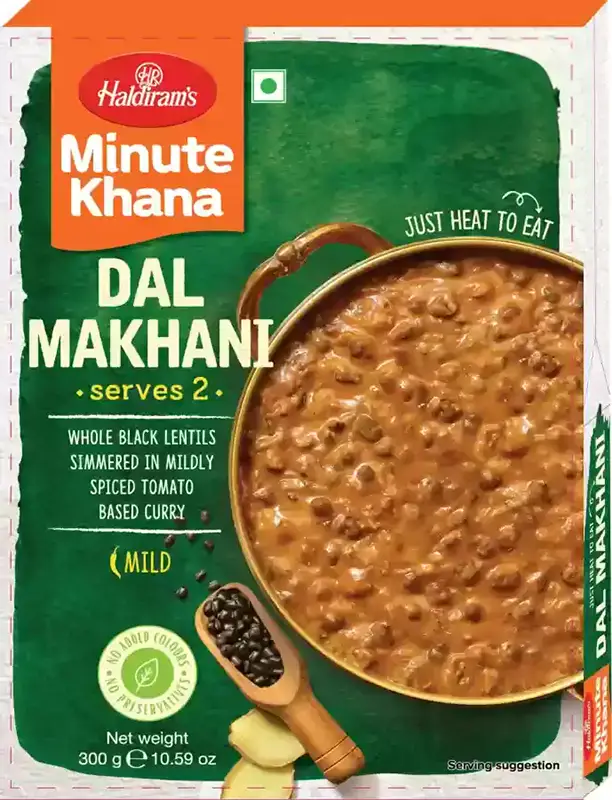Haldirams Dal Makhani   Minute Khana (Ready To Eat)