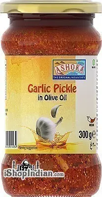 Ashoka Garlic Pickle In Olive Oil