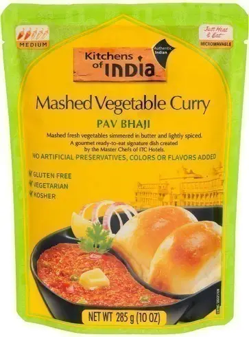 Kitchens Of India Pav Bhaji   Mashed Vegetable Curry (Ready To Eat)