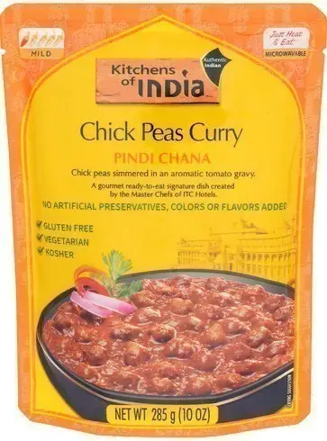 Kitchens Of India Pindi Chana   Chick Peas Curry (Ready To Eat)