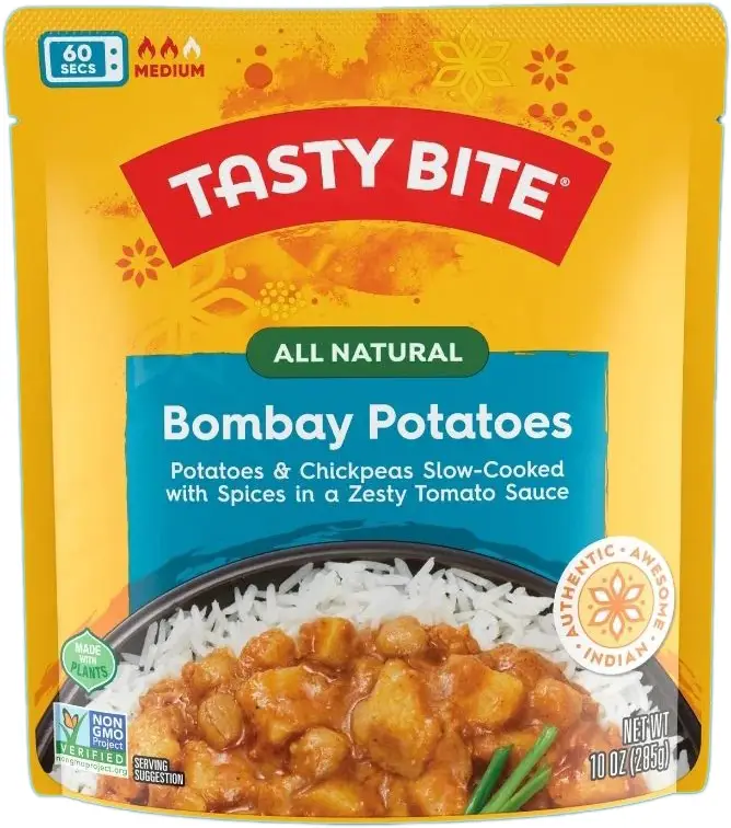 Tasty Bite Bombay Potatoes (Ready To Eat)