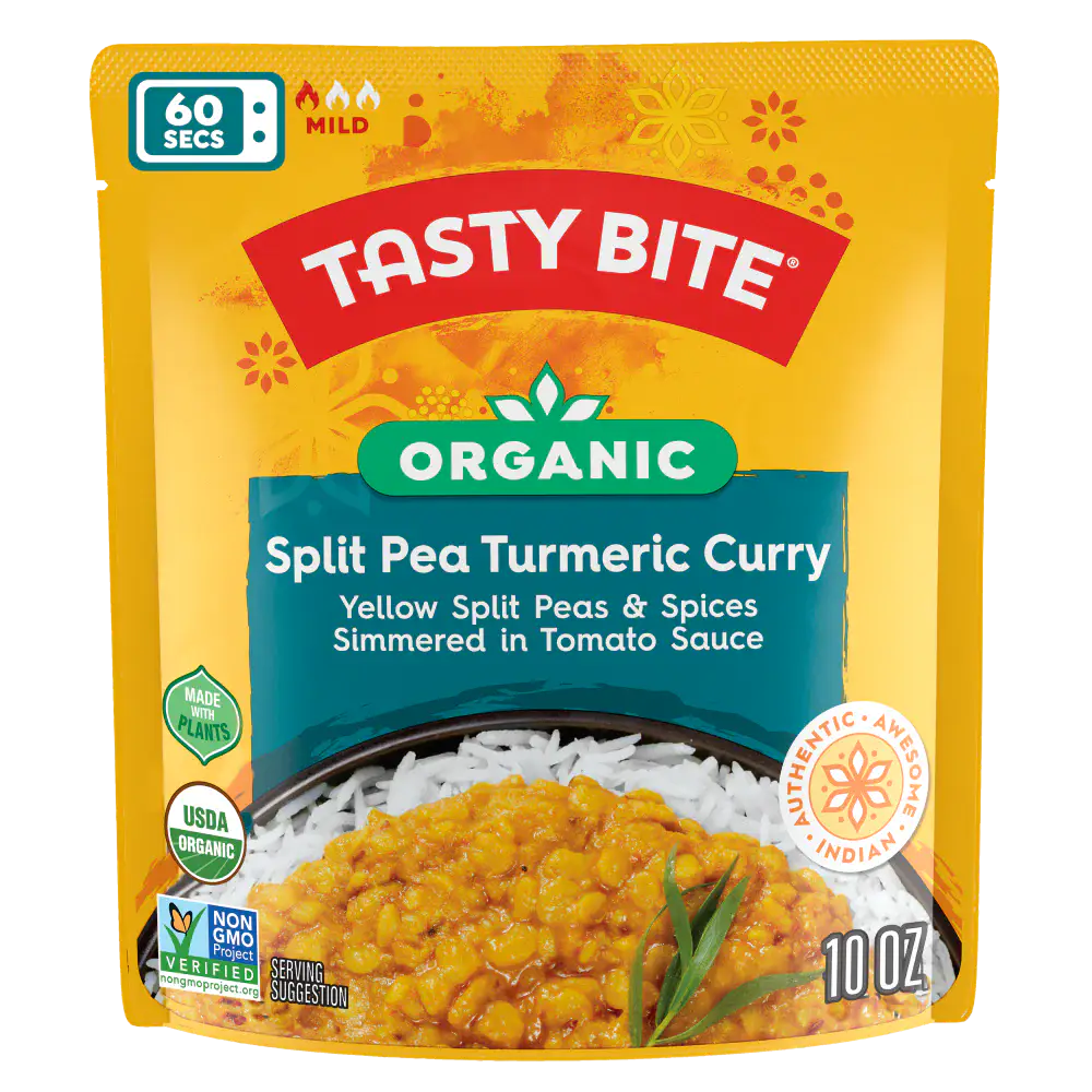 Tasty Bite Organic Split Pea Turmeric Curry (Ready To Eat)