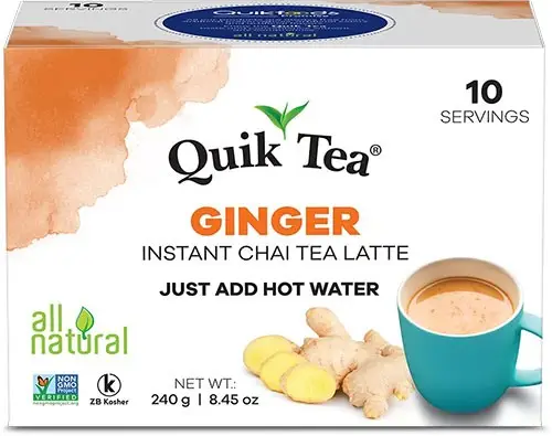 Quik Tea   Instant Ginger Cha