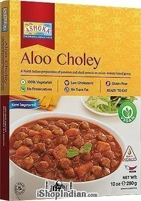 Ashoka Aloo Choley (Ready To Eat)