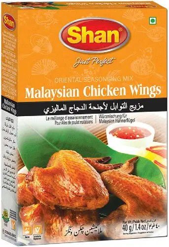 Shan Oriental Recipes   Malaysian Chicken Wings Spice Mix