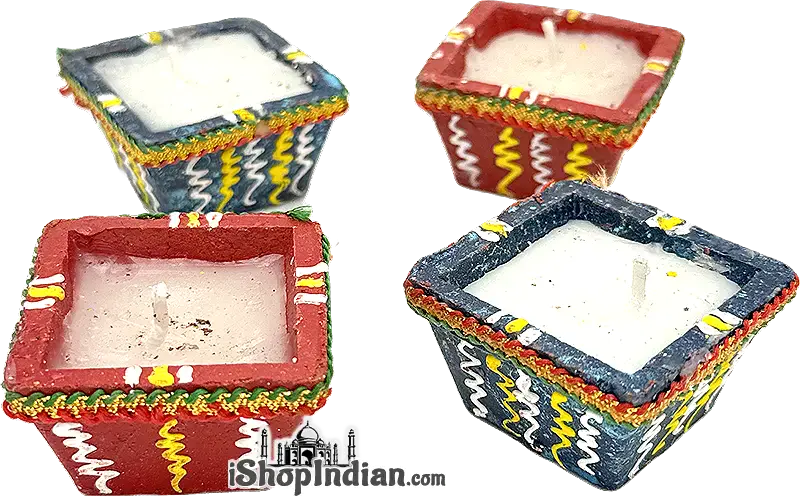Square Diyas