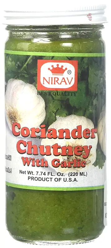 Nirav Coriander Chutney WITH Garlic