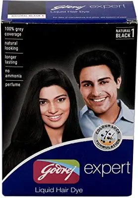 Godrej Expert Liquid Hair Dye   Natural Black