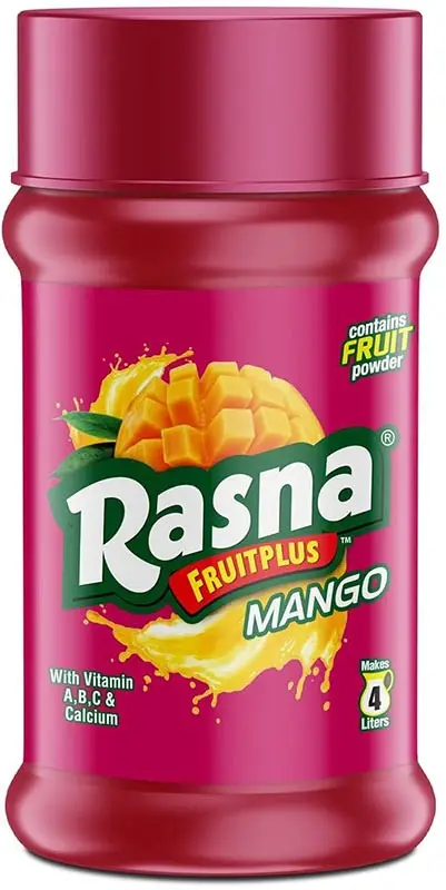 Rasna FruitPlus   Mango Drink Mix