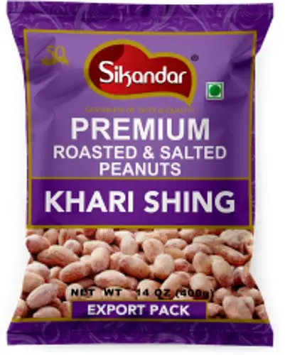 Sikandar Premium Roasted And Salted Peanuts   Khari Shing   With Husk