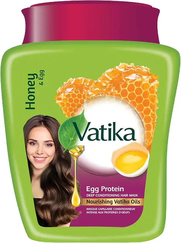 Dabur Vatika Egg Protein Deep Conditioning Hair Mask   Honey & Egg