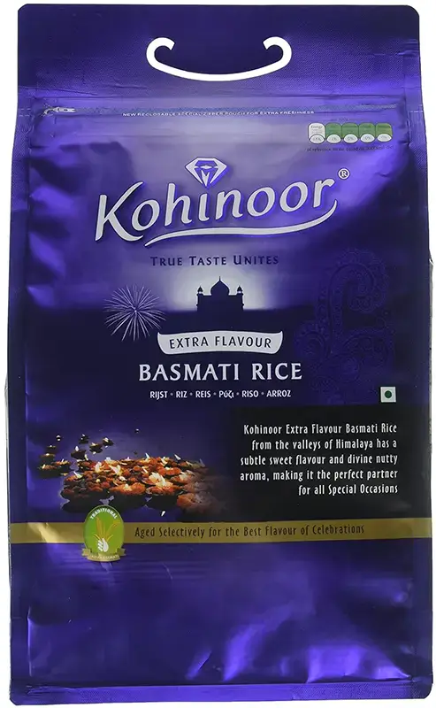Kohinoor Basmati Rice (Platinum   Extra Flavour)