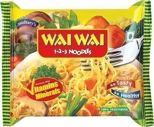 Wai Wai Instant Noodles   Veg Masala Flavor