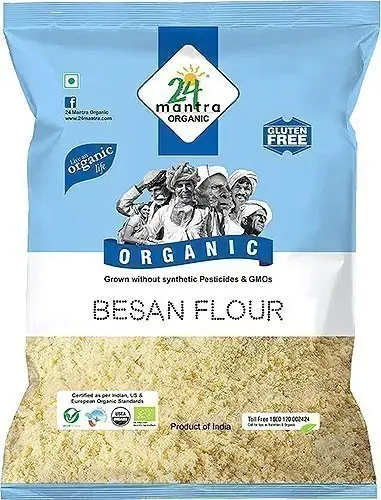 24 Mantra Organic Besan Flour / Gram Flour / Chickpea Flour