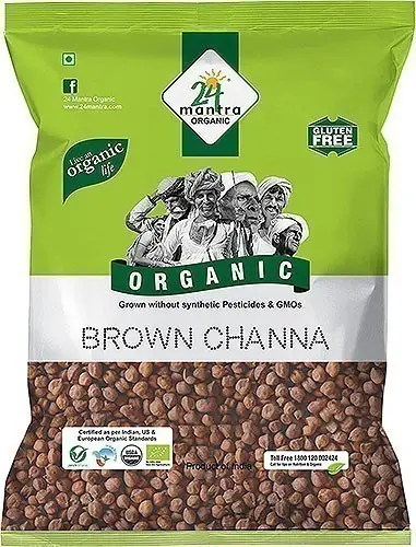 24 Mantra Organic Kala Chana / Brown Chickpeas